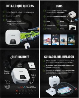 INFLADOR CYCPLUS MARBLE ELÉCTRICO