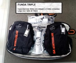 Funda Triple Kite Hardwind Team